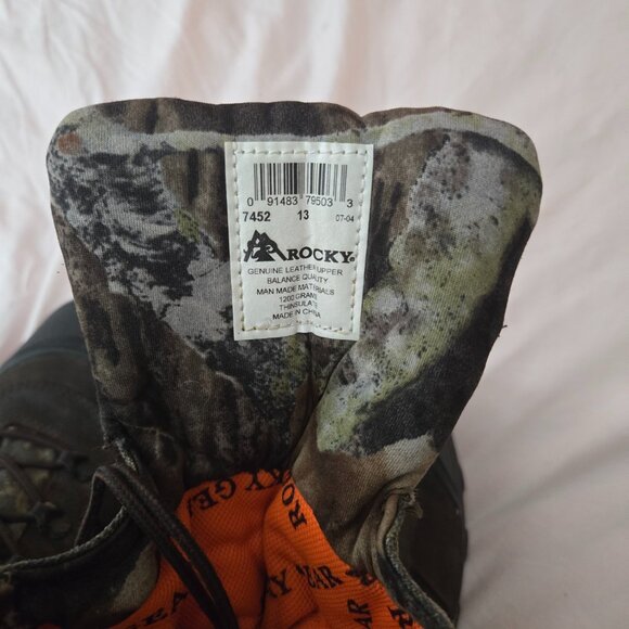 Rocky Gear Hunting Boots Sz13